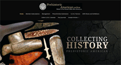 Desktop Screenshot of prehistoricamerican.net